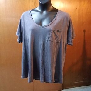 Torrid Charcoal Short Sleeve Tee